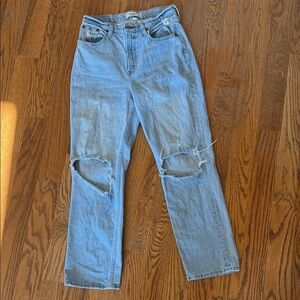 Abercrombie & Fitch Curve Love – ’90s Straight, Ultra High Rise (size 28 / 6S)